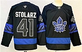 Men's Toronto Maple Leafs #41 Anthony Stolarz Black 2024-25 Stitched Hockey Jersey,baseball caps,new era cap wholesale,wholesale hats